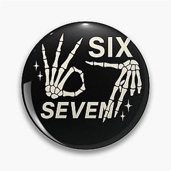 Skeleton Hands Halloween Pin