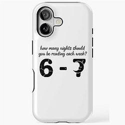 Funny Comfort Colors T Shirt, Teacher Shirt, School Librarian Shirt, English Teacher Shirt, Tough Case, six seven trendy iPhone Case