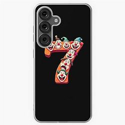 Number 7 Shirt with Clowns Meme Samsung Galaxy Soft Case