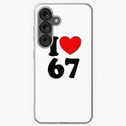 Fun Number 6-7 I Heart Six Gear Soft Case