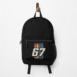 Vintage Racing T-Shirt - Retro Motorsport Apparel - Six Racing Team Backpack