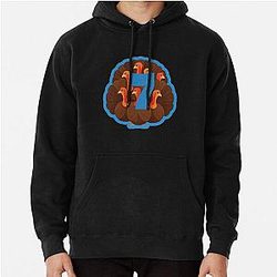 Shirt Meme with Turkeys with Pullover Hoodie