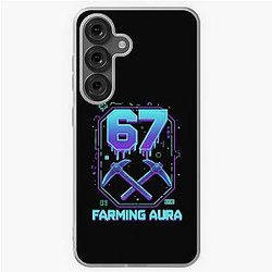 Farming Aura Gaming T-Shirt - Pixel Art Retro Gamer Design Case