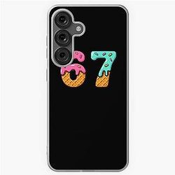 Fun Ice Cream Drip 67 Number 6-7 Seven Baseball Gear Galaxy Soft Case