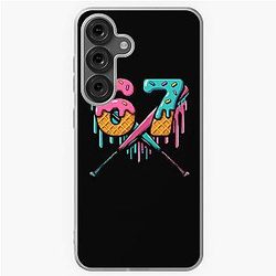 Fun Ice Cream Drip Samsung Galaxy Baseball Soft Case