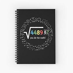 Six Slang 67 Meme Spiral Notebook