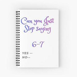 Six Spiral Notebook