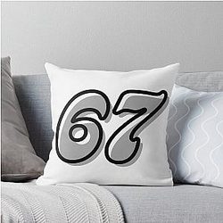 Number 67 Pillow