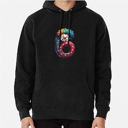 Number 6 Shirt with Clown Meme Pullover Hoodie
