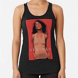 Aaliyah Passionate Racer Back Tank Top
