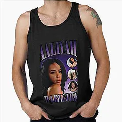 Aaliyah Purple Tank Top