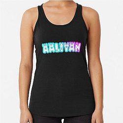 AALIYAH Cute Monster Racerback Tank Top