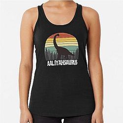 AALIYAH SAURUS Racerback Tank Top