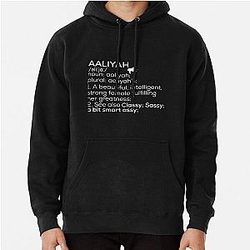 Pullover Hoodie - Iconic Aaliyah Tribute Timeless R&B Legend