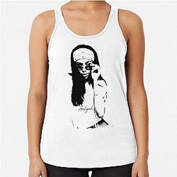 Iconic Aaliyah Tribute: Timeless R&B Legend Tank Top