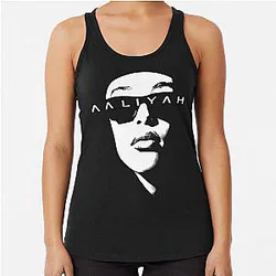 Iconic Aaliyah Tribute: Timeless R&B Legend Tank Top