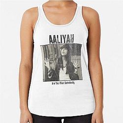 Iconic Aaliyah Tribute: Timeless R&B Legend Tank Top
