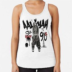 Iconic Aaliyah Tribute: Timeless R&B Legend Tank Top