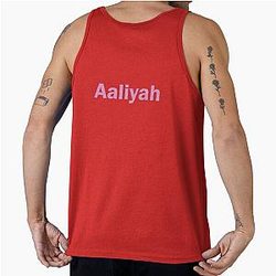 Aaliyah Name Tank Top