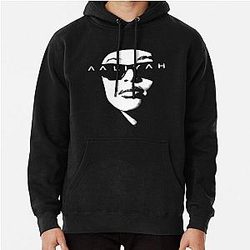 Iconic Aaliyah Tribute: Timeless R&B Legend Pullover Hoodie