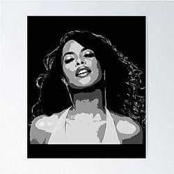 Timeless Aaliyah R&B Icon Poster