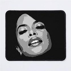 Iconic Aaliyah Tribute Timeless R&B Legend Mouse Pad