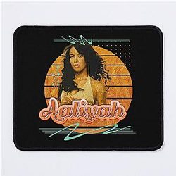 Iconic Aaliyah Tribute: Timeless R&B Legend Mouse Pad