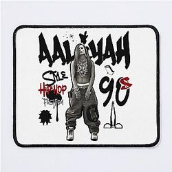 Iconic Aaliyah Tribute: Timeless R&B Legend Mouse Pad