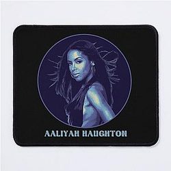 Iconic Aaliyah Tribute: Timeless R&B Legend Mouse Pad