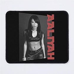Iconic Aaliyah Tribute: Timeless R&B Legend Mouse Pad