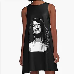 Iconic Aaliyah Tribute: Timeless R&B Legend Dress