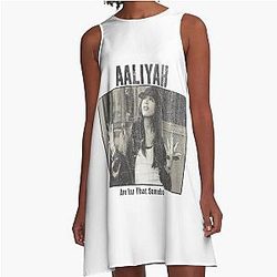 Iconic Aaliyah Tribute: Timeless R&B Legend Dress