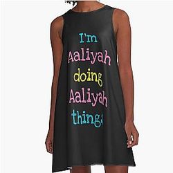 Aaliyah A-Line Dress