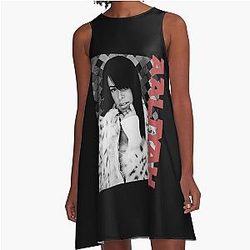 Iconic Aaliyah Tribute Act Timeless R&B Legend A-Line Dress