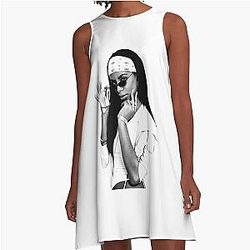 Iconic Aaliyah Tribute: Timeless R&B Legend Dress