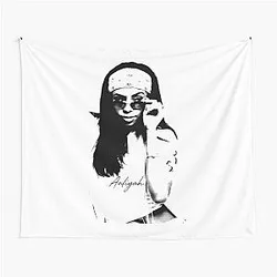 Iconic Aaliyah Timeless R&B Legend Tapestry