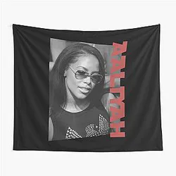 Iconic Aaliyah Tribute: Timeless R&B Legend Tapestry