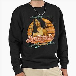 Aaliyah Tribute: Iconic Timeless R&B Legend Pullover Sweatshirt