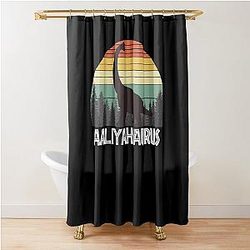 Aaliyah Dinosaur Shower Curtain