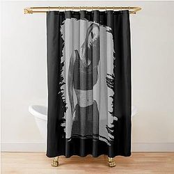 Iconic Aaliyah Tribute: Timeless R&B Legend Shower Curtain