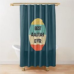 Aaliyah Name Shower Curtain