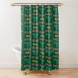 Aaliyah Shower Curtain