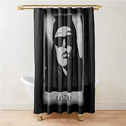Iconic Aaliyah Tribute Timeless R&B Legend Shower Curtain