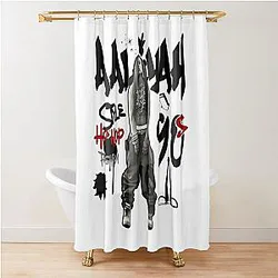 Iconic Aaliyah: Timeless R&B Legend Shower Curtain