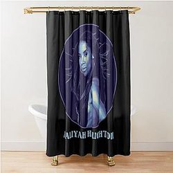 Iconic Aaliyah Tribute: Timeless R&B Legend Shower Curtain