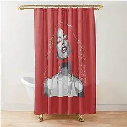 Timeless Aaliyah Art R&B Icon Shower Curtain