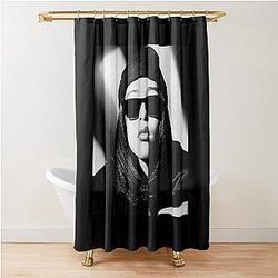 Iconic Aaliyah Tribute: Timeless Legend Shower Curtains