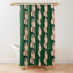 Aaliyah Hadid Shower Curtain