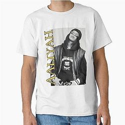 Aaliyah 90s RnB Streetwear Classic T-Shirt