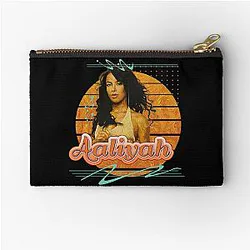 Iconic Aaliyah Tribute: Timeless R&B Legend Pouch
